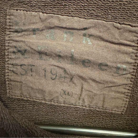 Frank &‎ Eileen Izzie Party sweatshirt Brown Dress Size XL - Picture 5 of 8